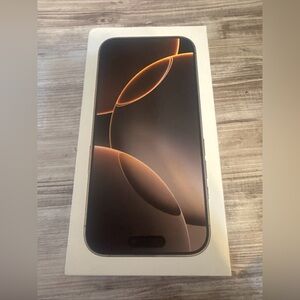 Apple iPhone 16 Pro Desert Titanium 256GB - Empty Box ONLY